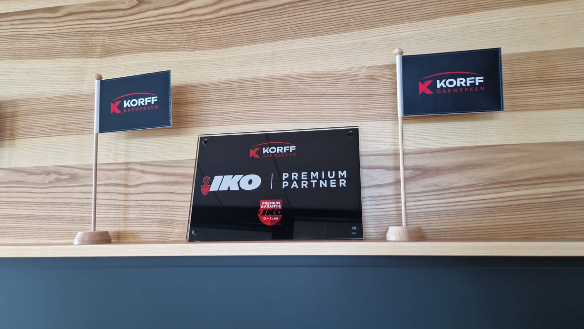 Korff Dakwerken is Premium Partner geworden van IKO waterproofing and insulation EU afbeelding