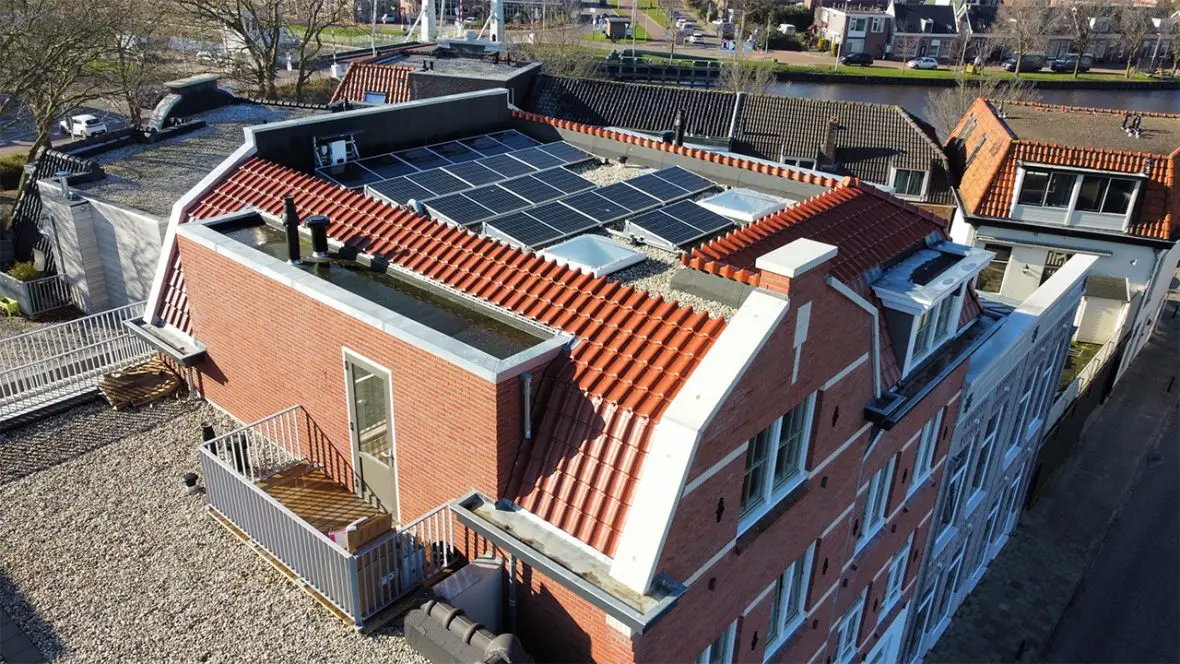 Dakbedekking specialist nieuwbouw project