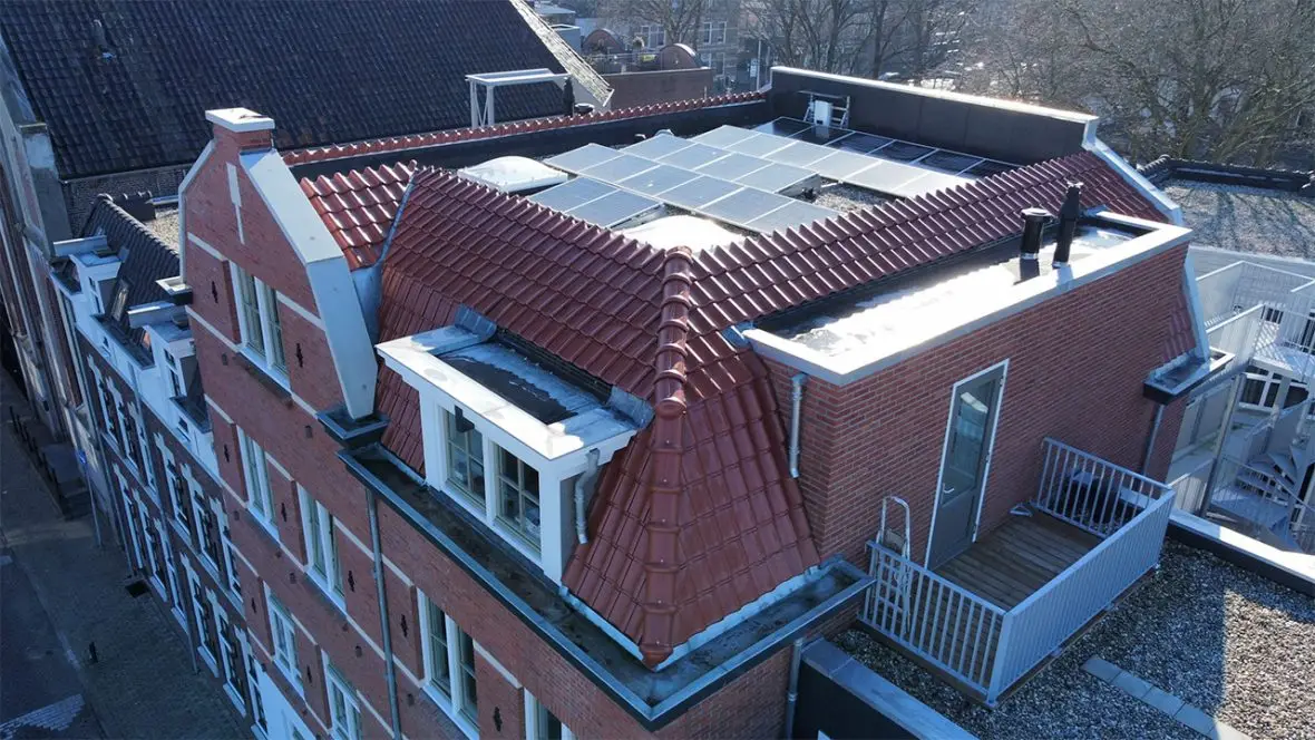 Dakbedekking specialist nieuwbouw project