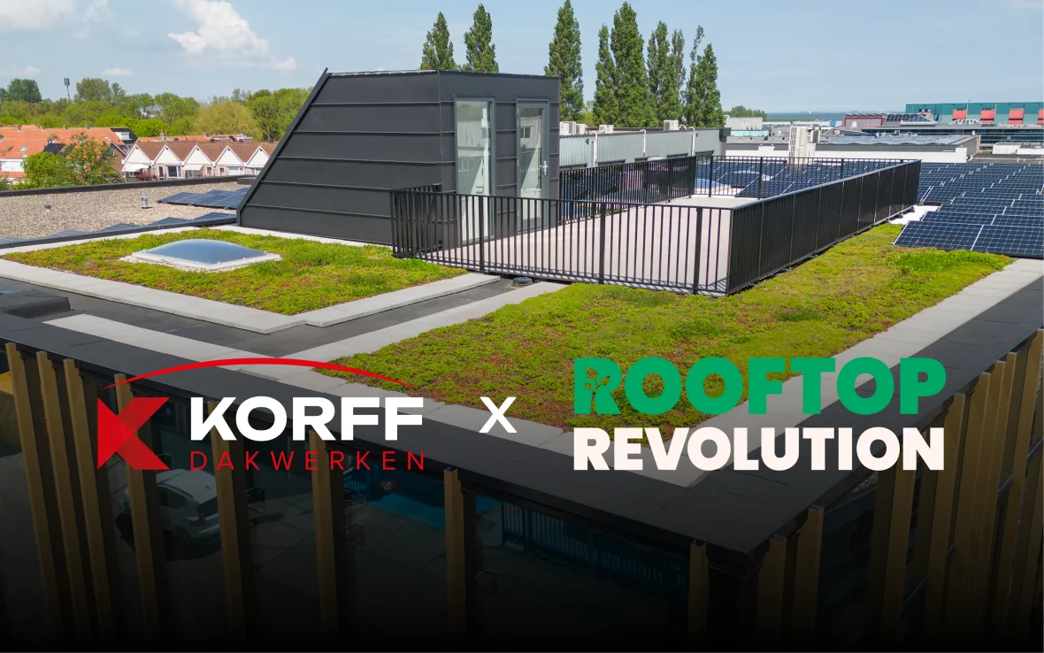 Korff Dakwerken is trotste partner van Rooftop Revolution afbeelding
